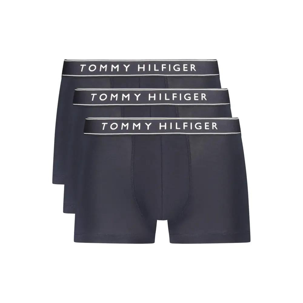 Tommy Hilfiger Black Cotton Men's Boxer