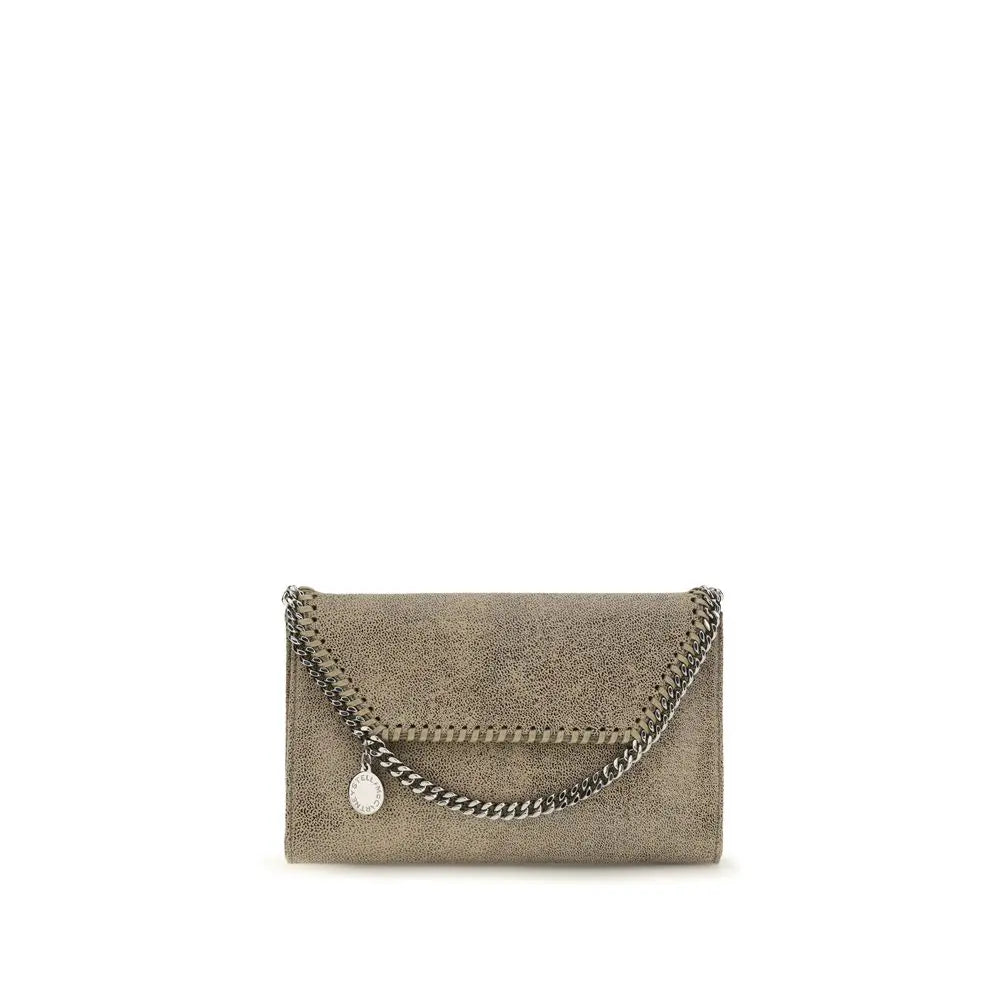 Stella McCartney Gray Polyester Shoulder Bag