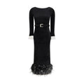Self-Portrait Self-Portrait Black Viscose Cocktail Dress