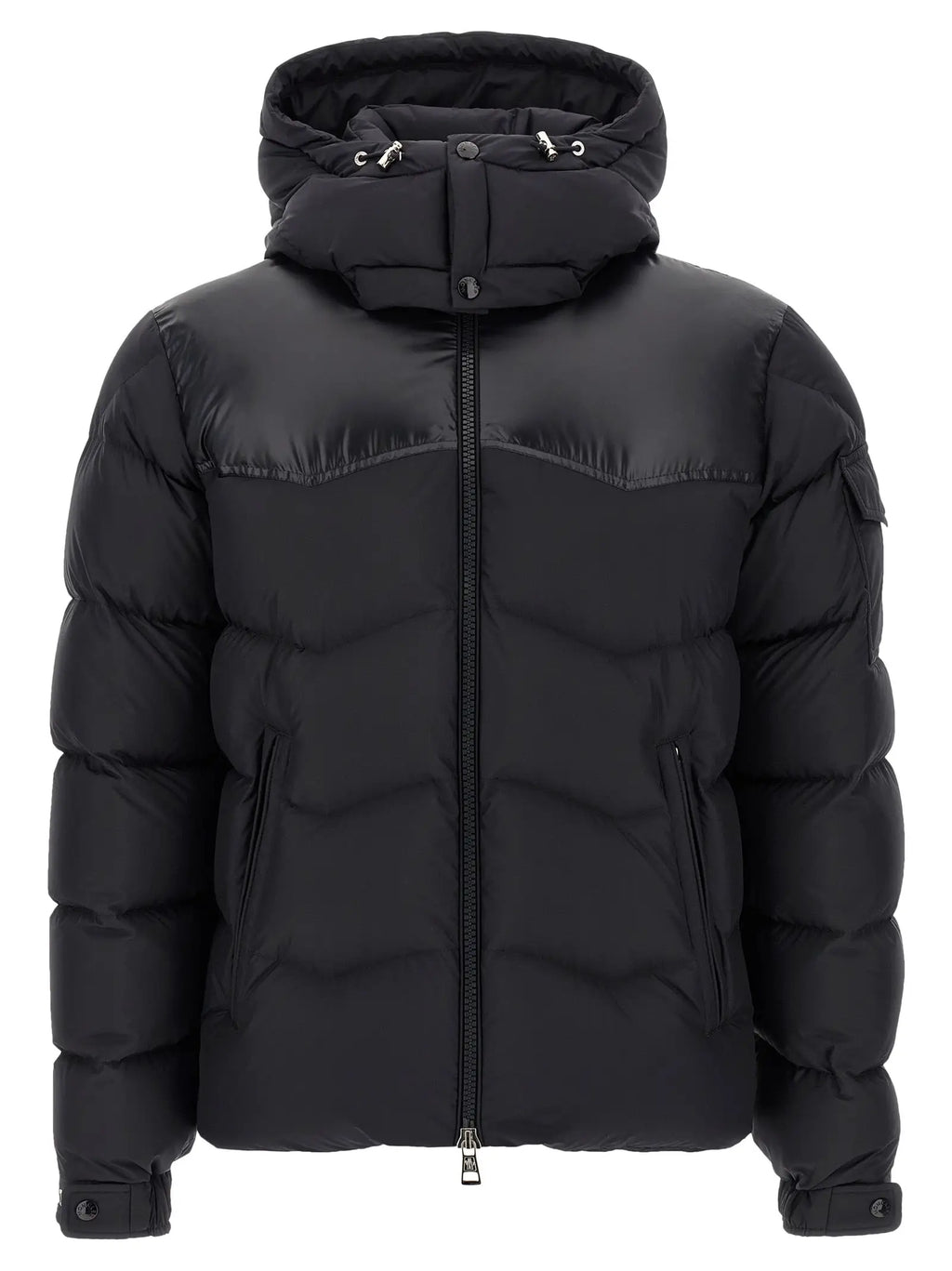 Moncler Moncler Black Polyester Full-Length Jacket
