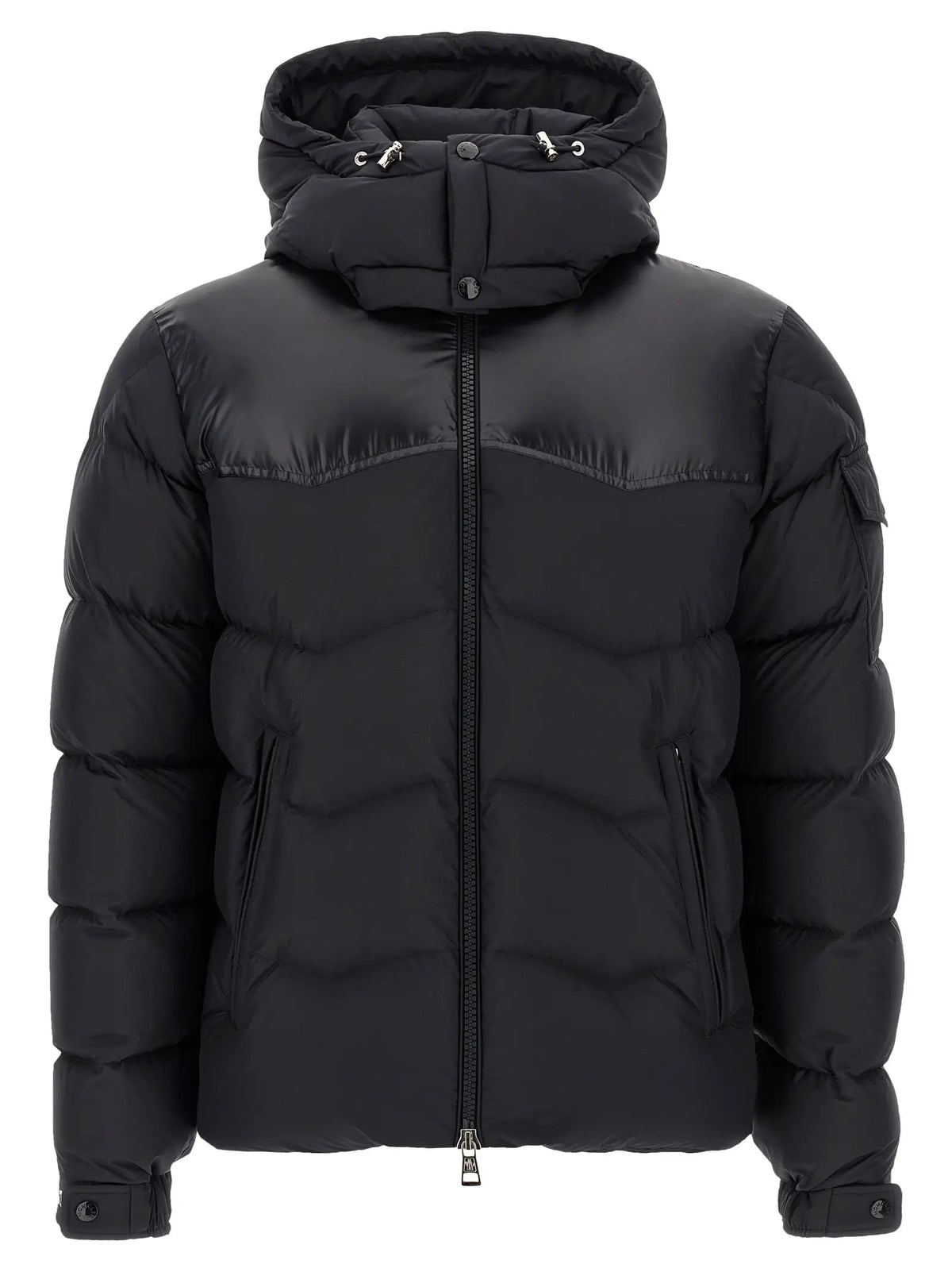 Moncler Moncler Black Polyester Full-Length Jacket