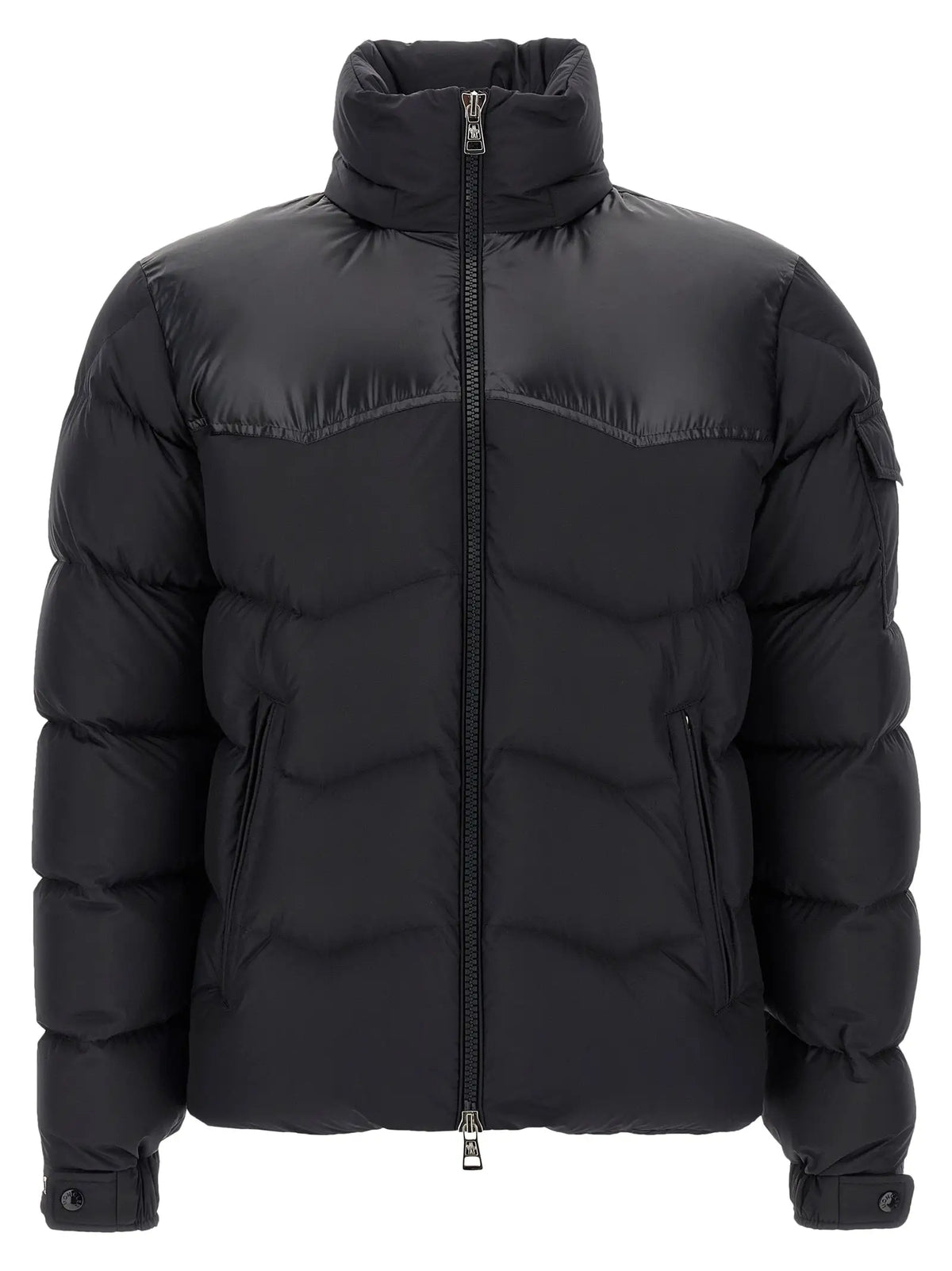 Moncler Moncler Black Polyester Full-Length Jacket