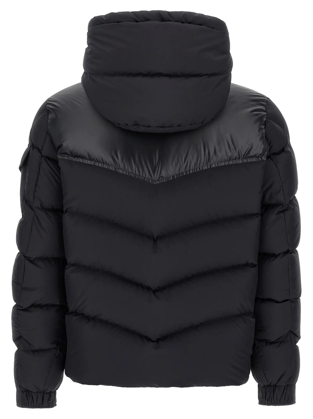 Moncler Moncler Black Polyester Full-Length Jacket