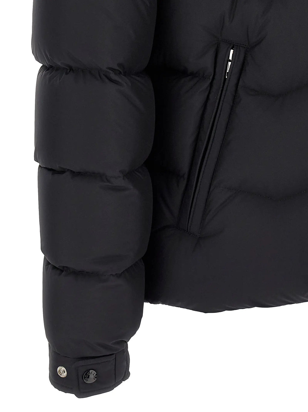 Moncler Moncler Black Polyester Full-Length Jacket