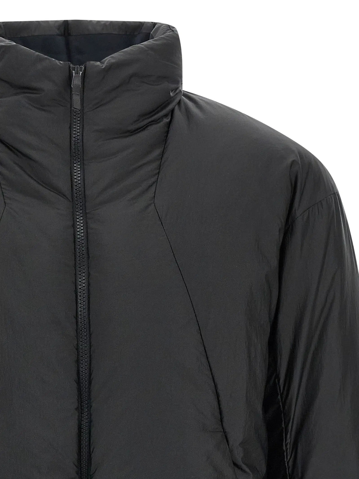 Arc'teryx Veilance Black Nylon Full-Length Jacket