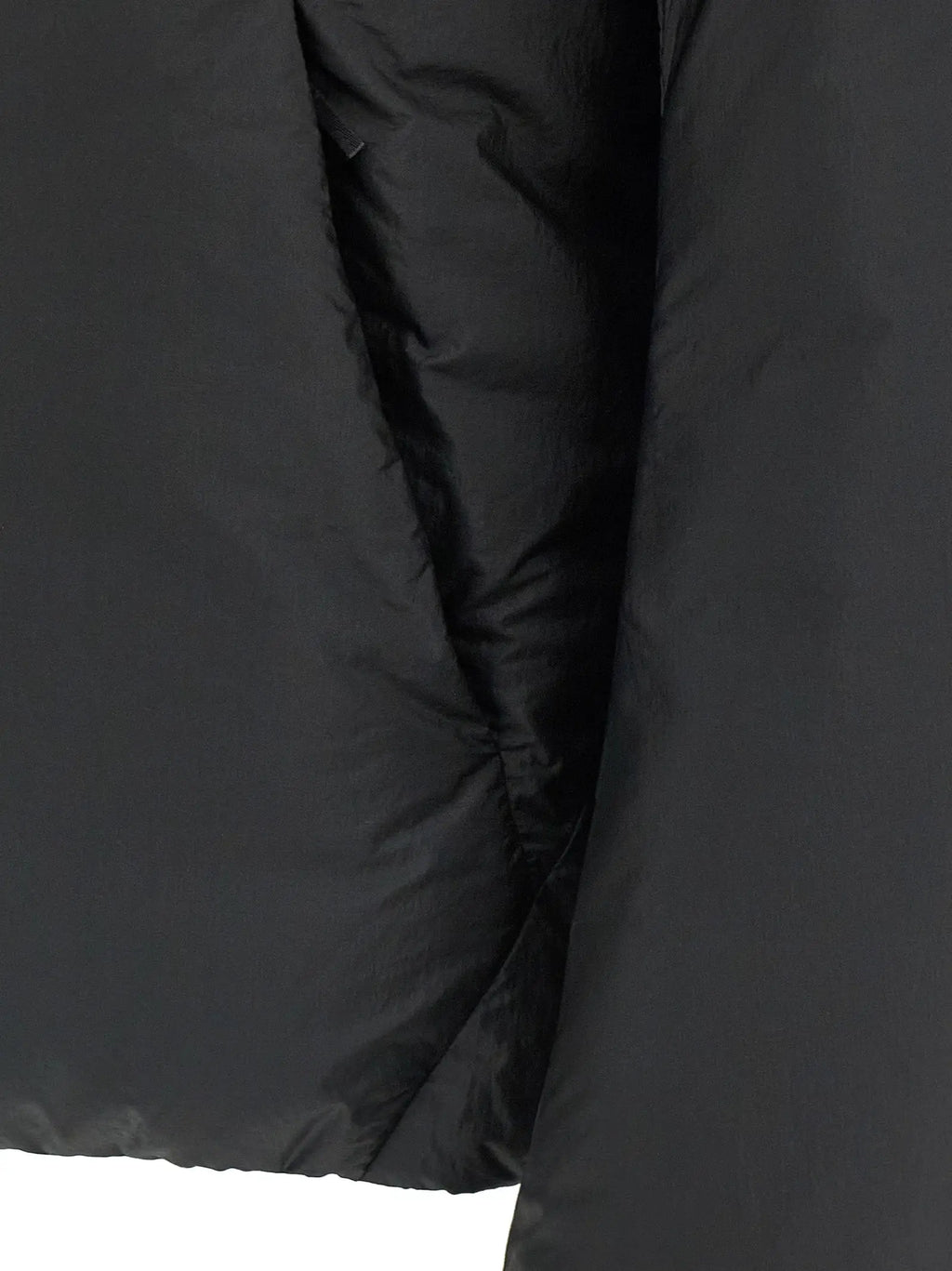 Arc'teryx Veilance Black Nylon Full-Length Jacket