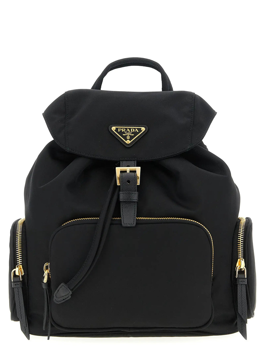 Prada Black Recycled Polyamide Backpack