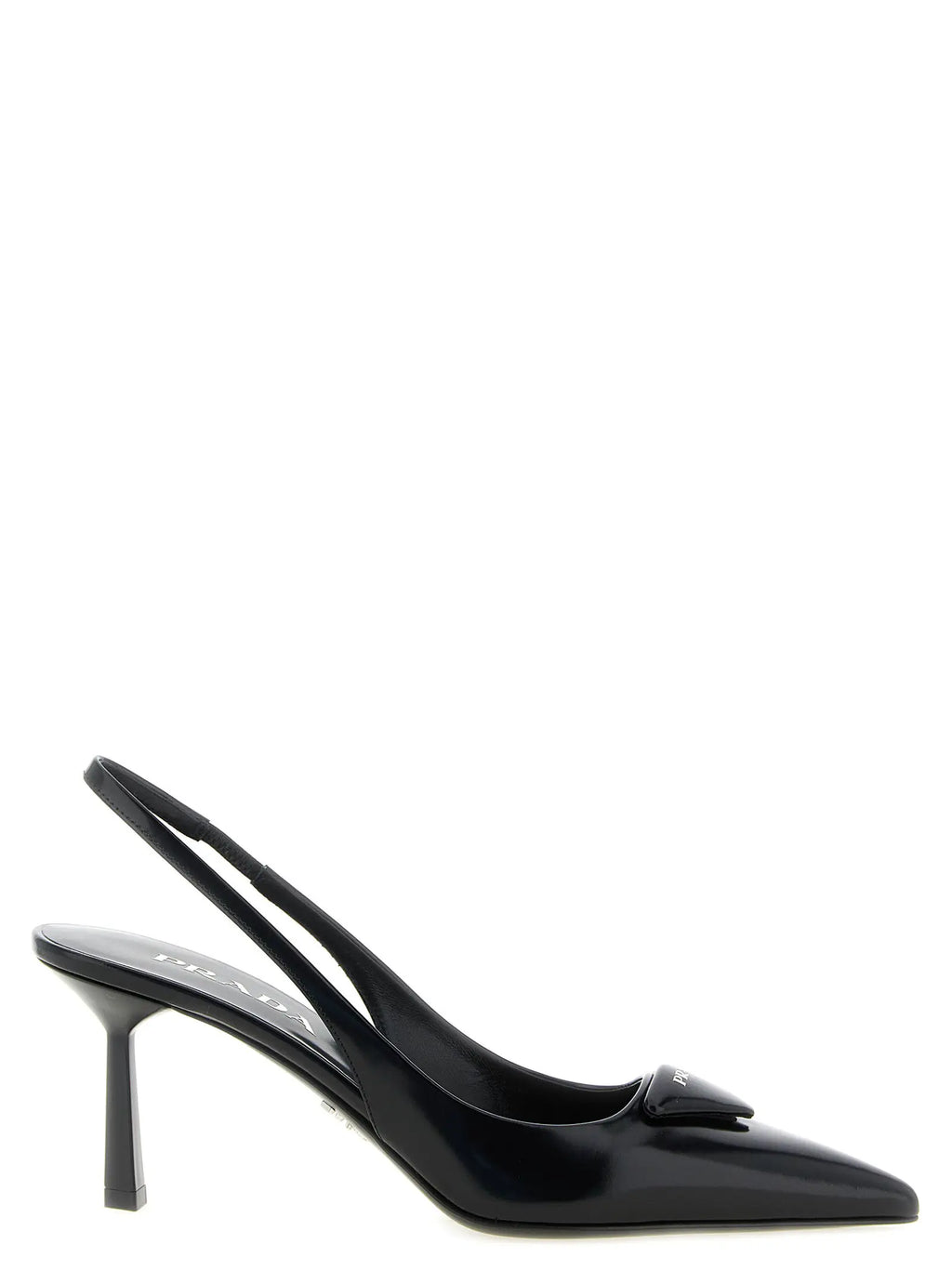 Prada Prada Black Calfskin High Heel Pumps