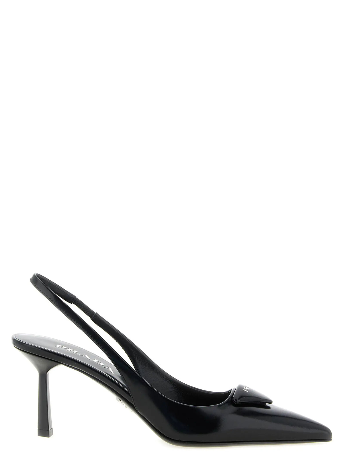 Prada Prada Black Calfskin High Heel Pumps