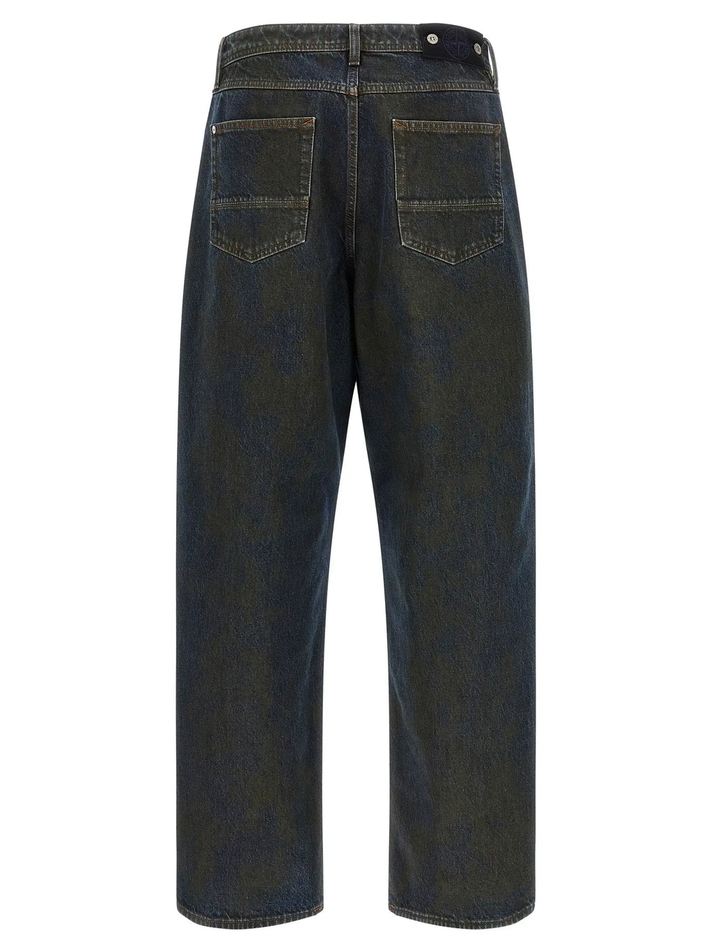 Stone Island Stone Island Blue Cotton Jeans Denim