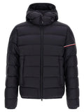 Moncler Moncler Blue Polyamide Full-Length Jacket
