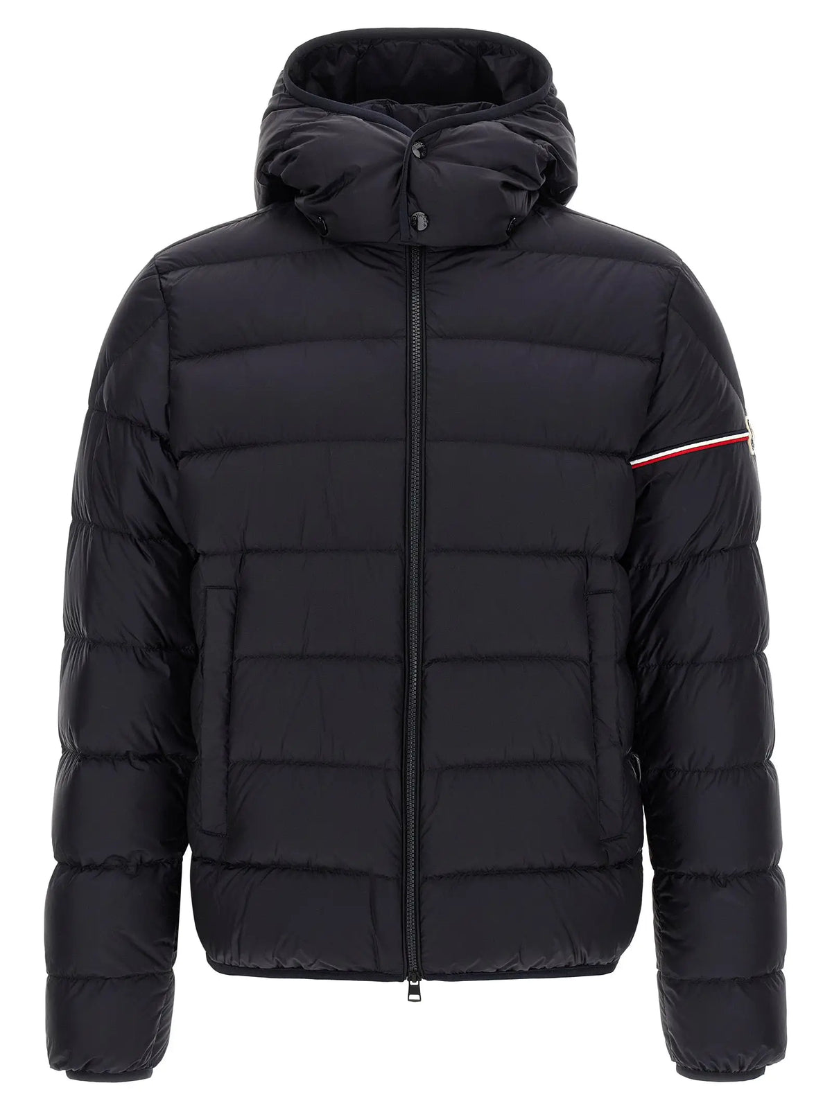 Moncler Moncler Blue Polyamide Full-Length Jacket