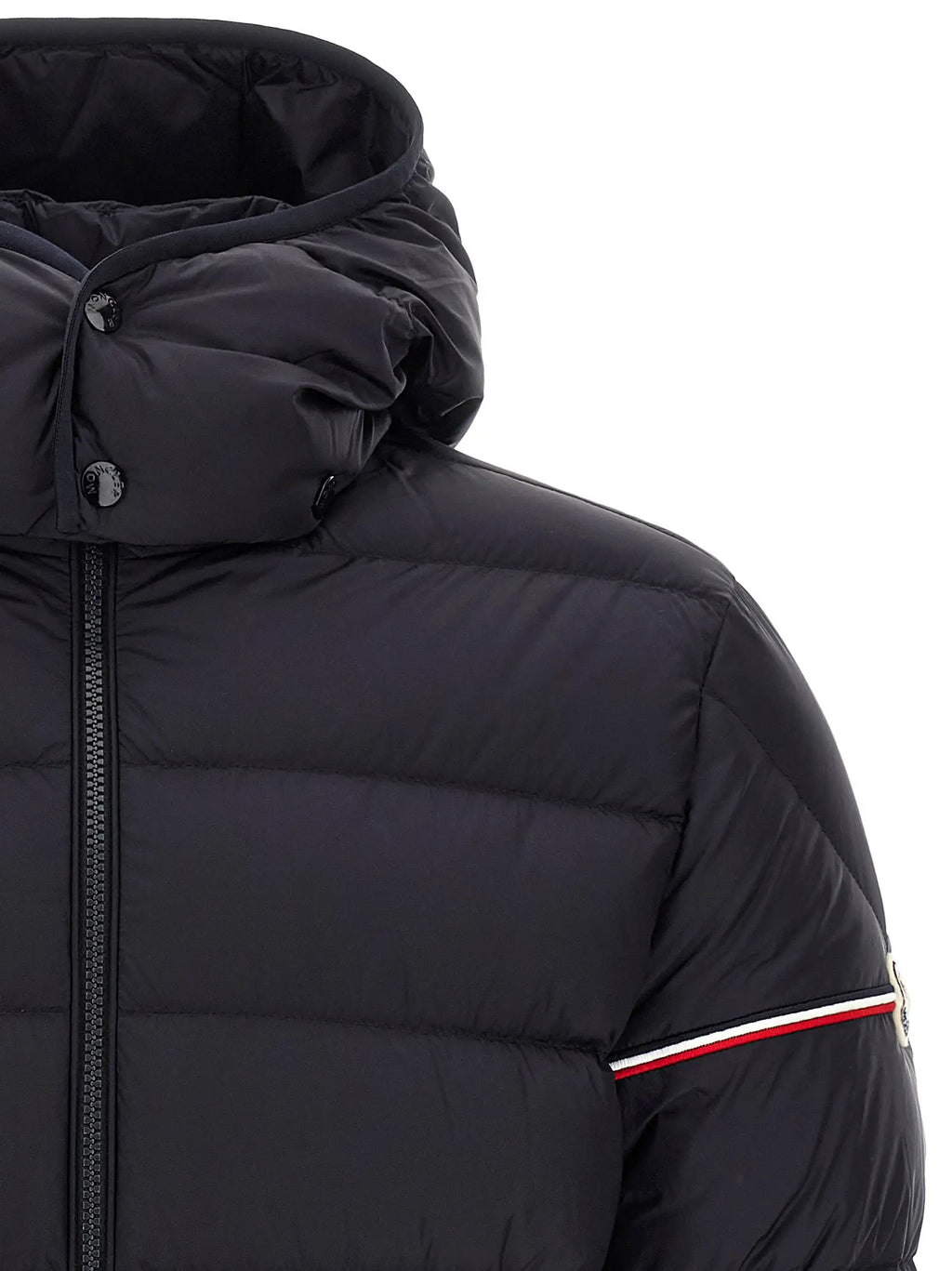 Moncler Moncler Blue Polyamide Full-Length Jacket