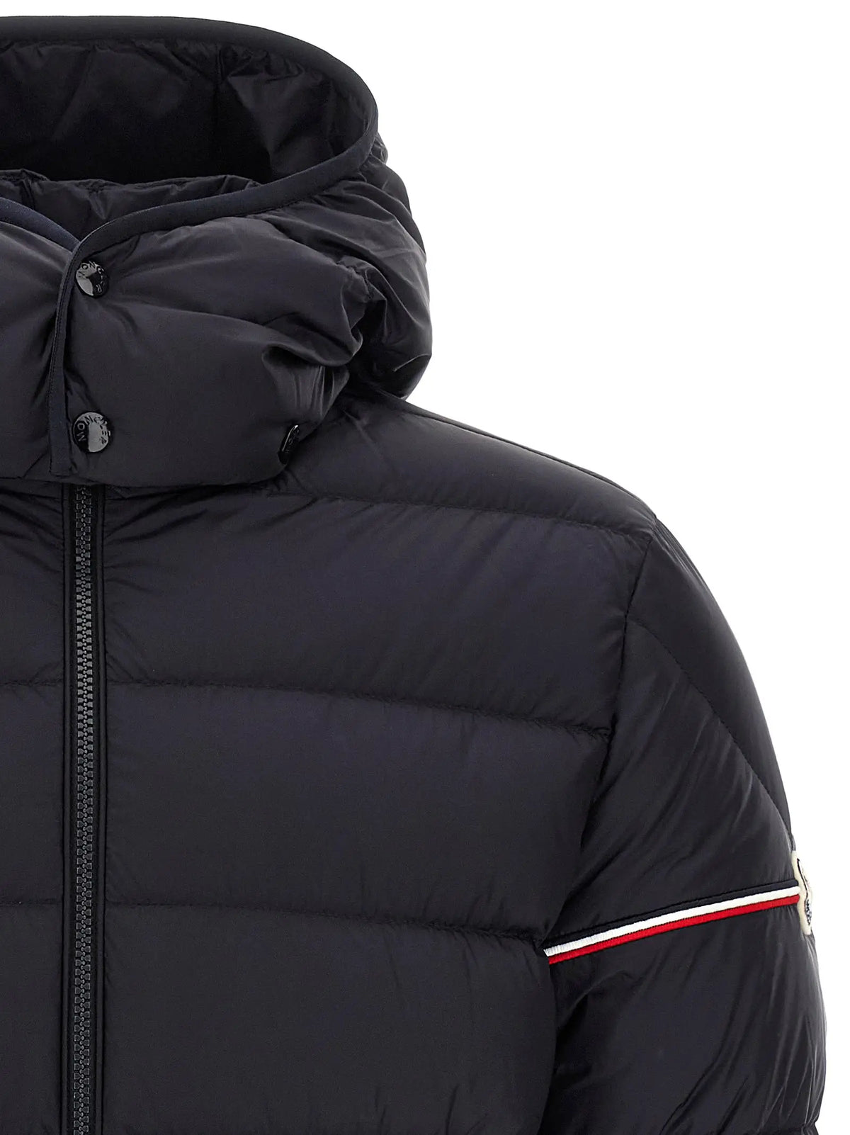 Moncler Moncler Blue Polyamide Full-Length Jacket