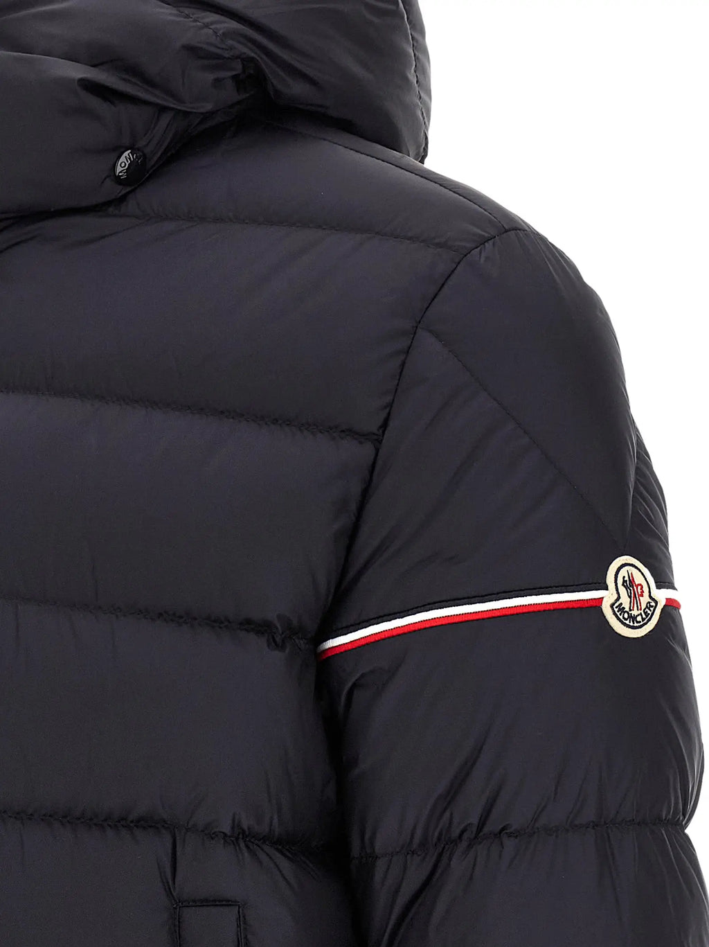 Moncler Moncler Blue Polyamide Full-Length Jacket