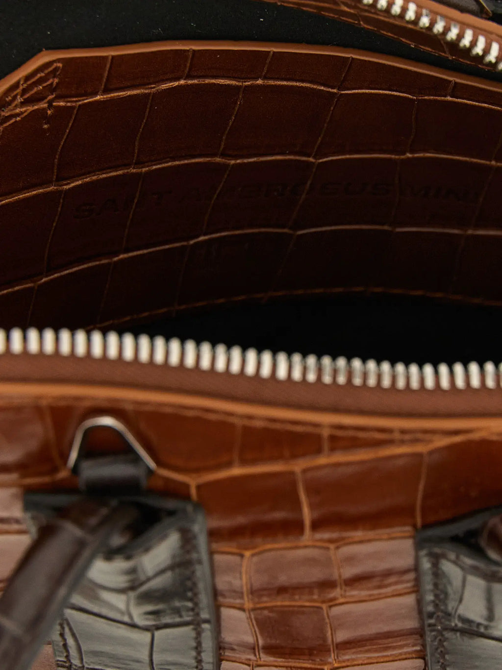 The Attico The Attico Brown Calfskin Handbag