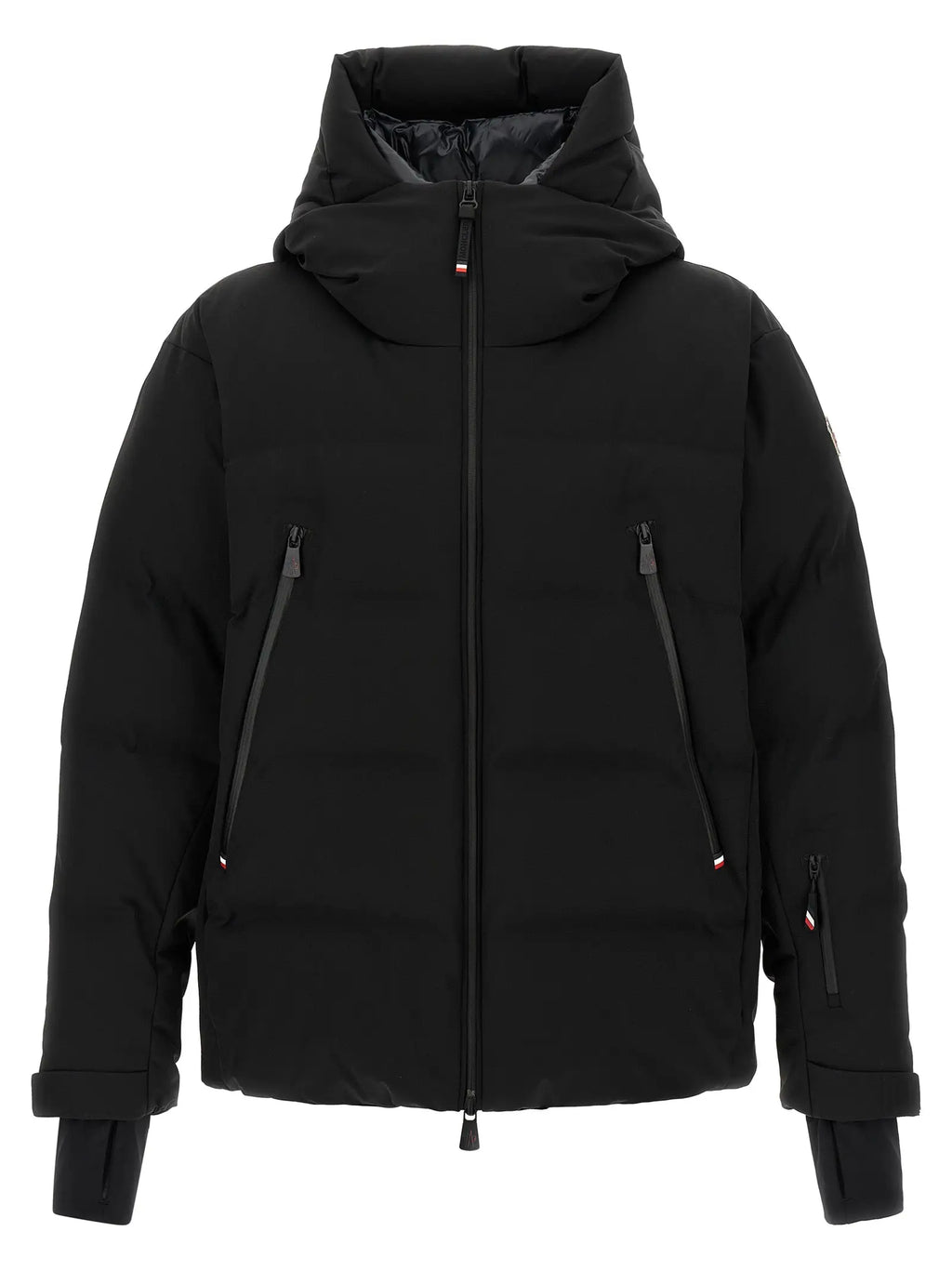Moncler Grenoble Black Polyamide Full-Length Jacket