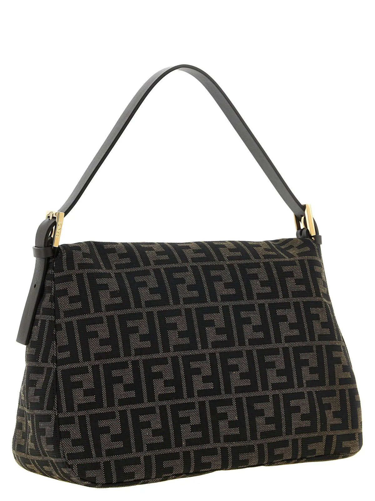 Fendi Fendi Brown Polyester Shoulder Bag