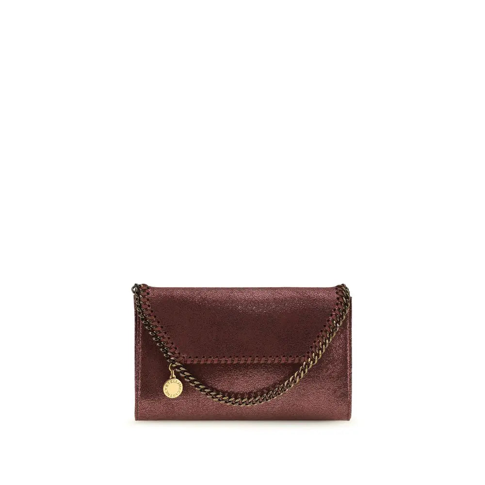 Stella McCartney Bordeaux Vegan Leather Shoulder Bag