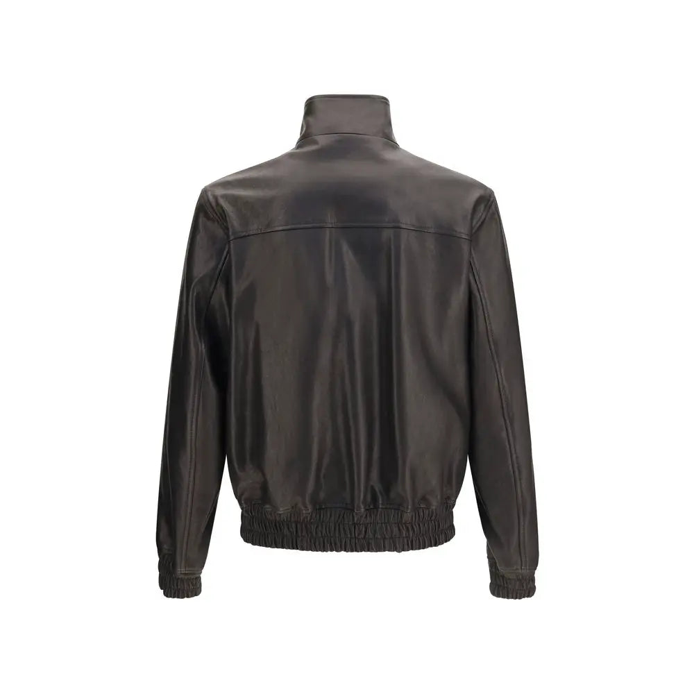 Valentino Garavani Valentino Garavani Black Lamb Ovis Aries Leather Jacket