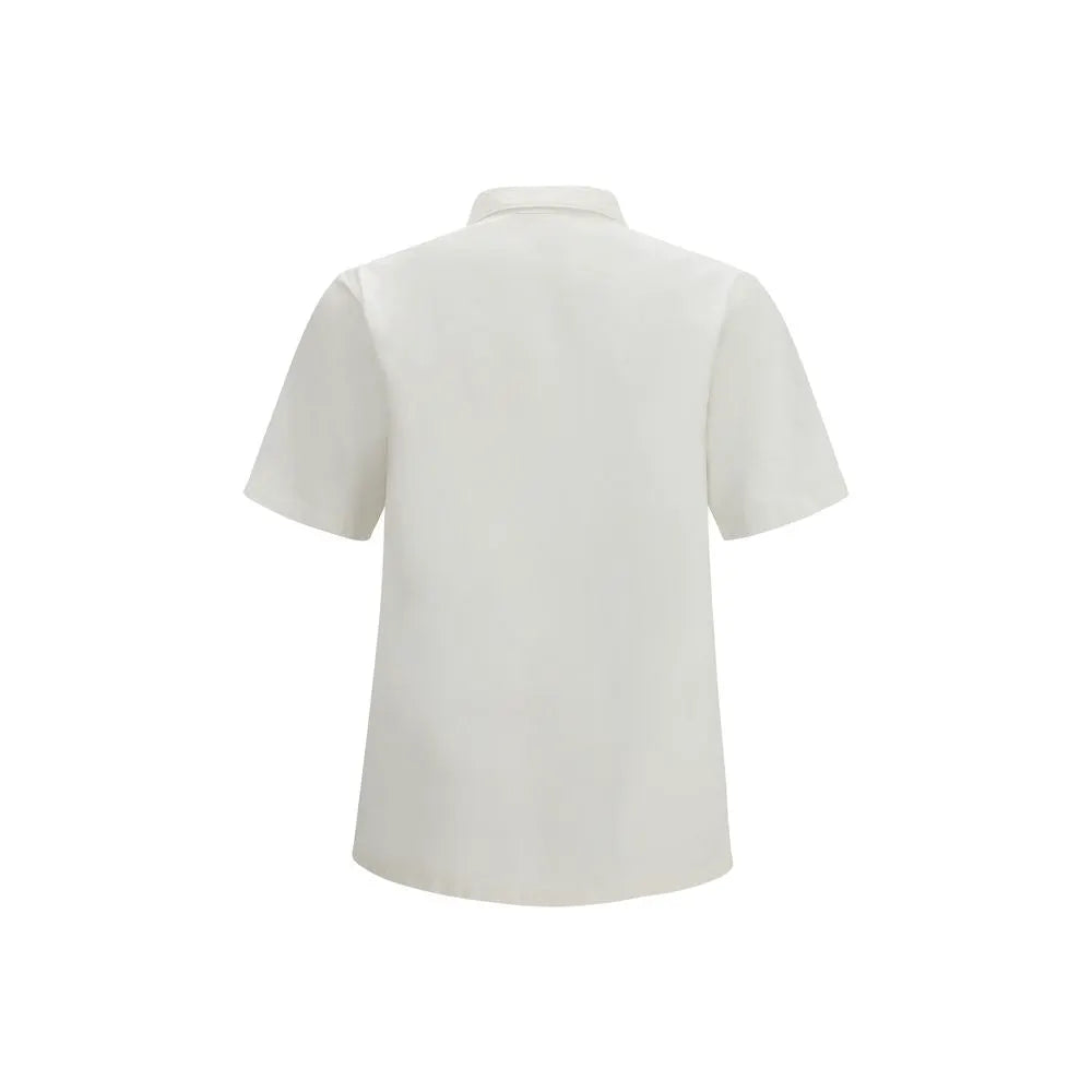 Prada Prada White Cotton Dress Shirt