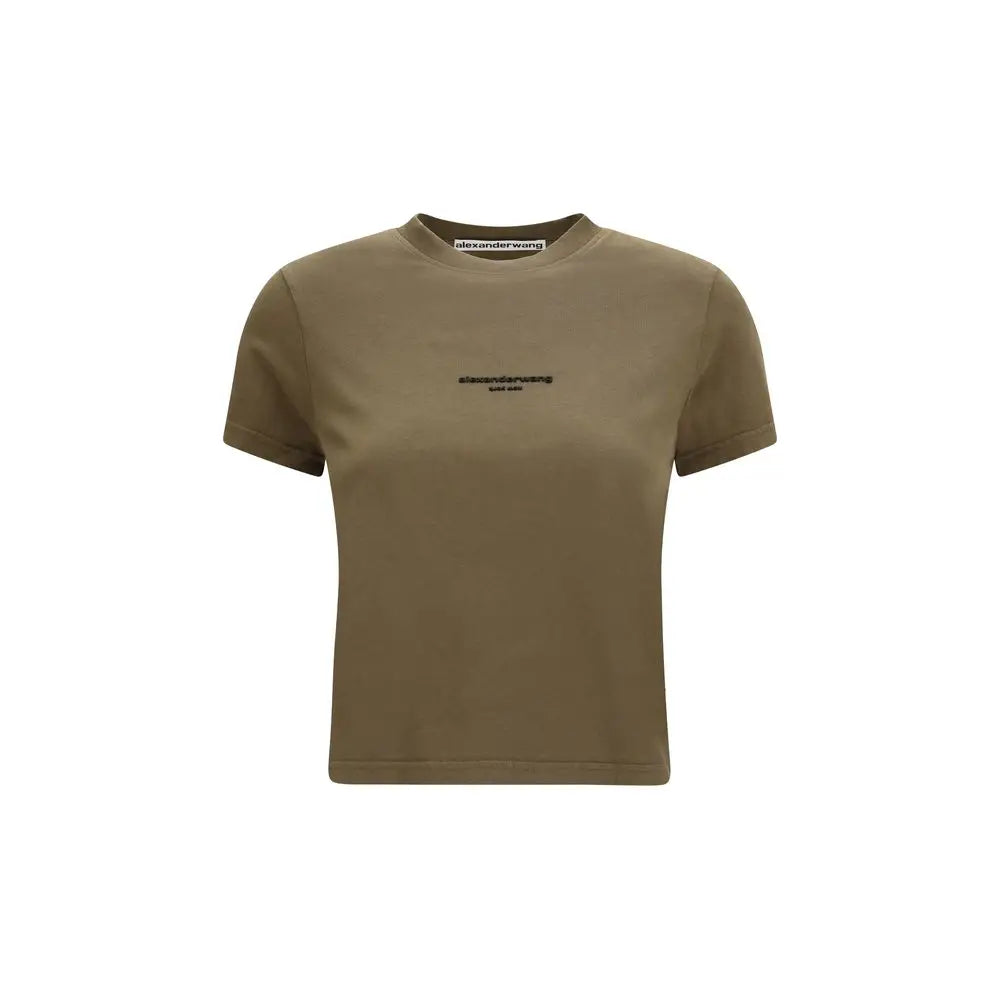 Alexander Wang Alexander Wang Bicolor Cotton T-Shirt