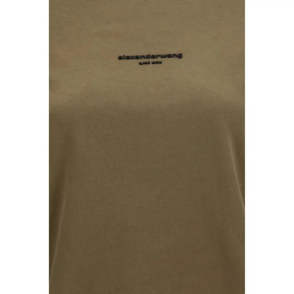 Alexander Wang Alexander Wang Bicolor Cotton T-Shirt