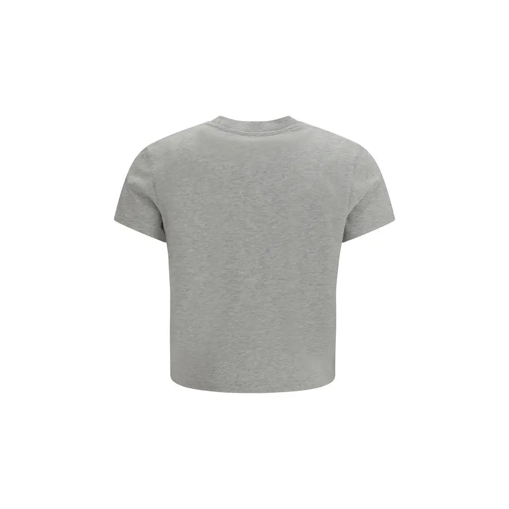Alexander Wang Alexander Wang Gray Cotton T-Shirt