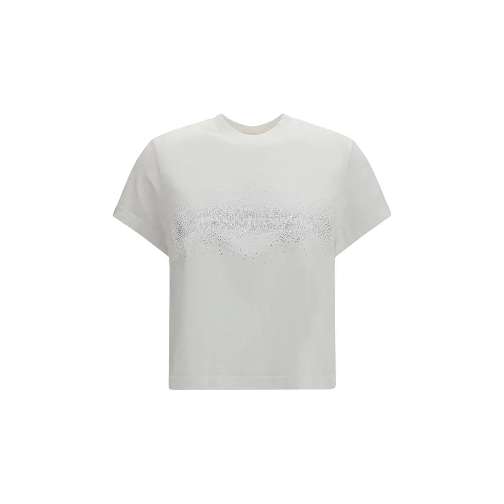 Alexander Wang Alexander Wang White Cotton T-Shirt
