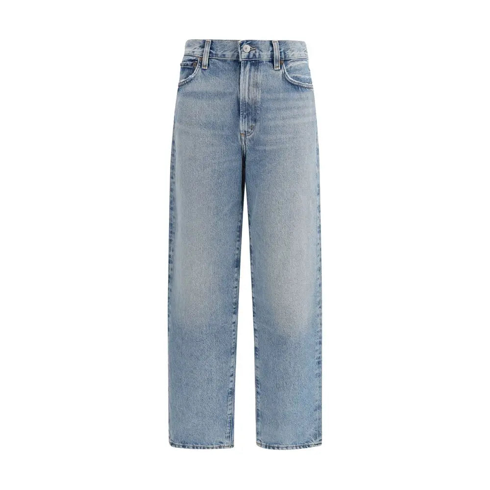 Citizens of Humanity Citizens of Humanity Blue Organic Cotton Straight-Leg Jeans