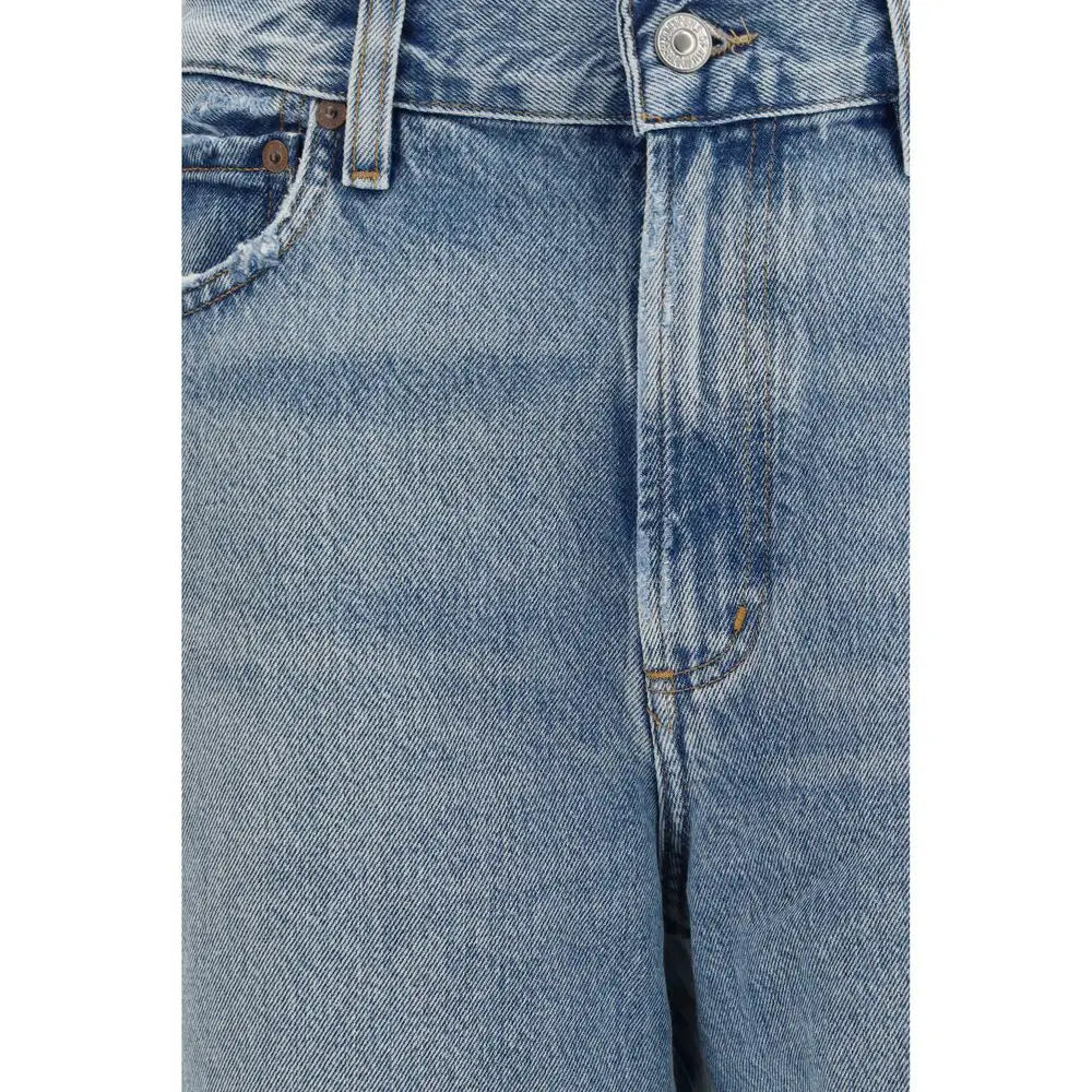 Citizens of Humanity Citizens of Humanity Blue Organic Cotton Straight-Leg Jeans