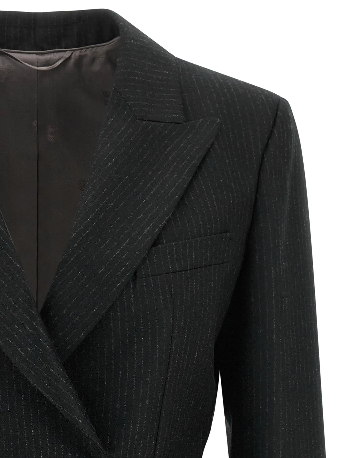 Blazé Milano Blazé Milano Black Virgin Wool Blazer