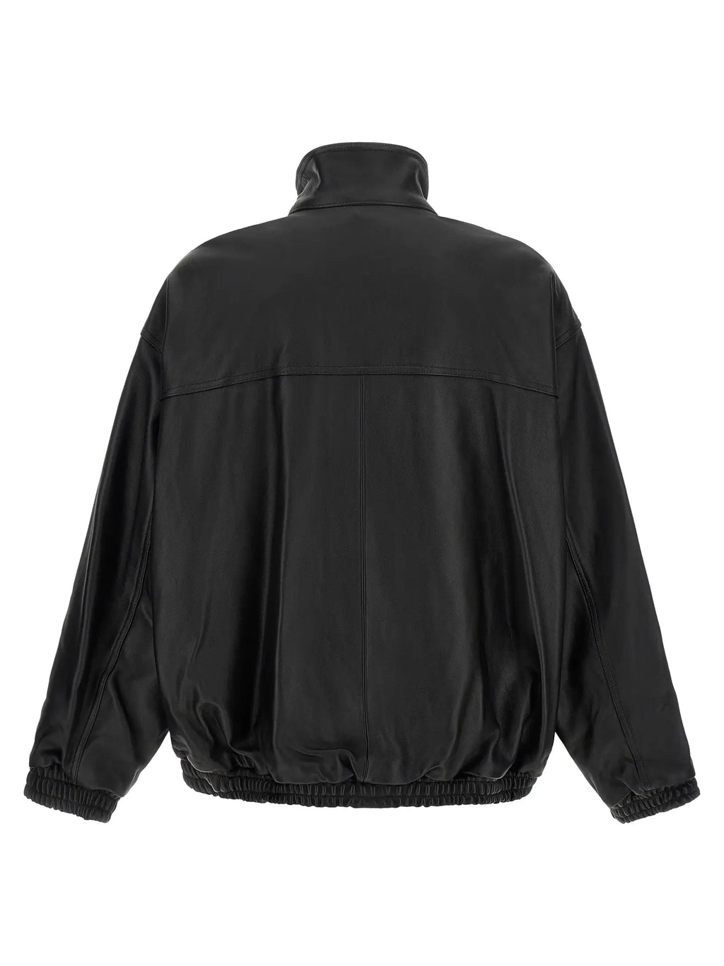 SSSTEIN SSSTEIN Black Lambskin Leather Jacket