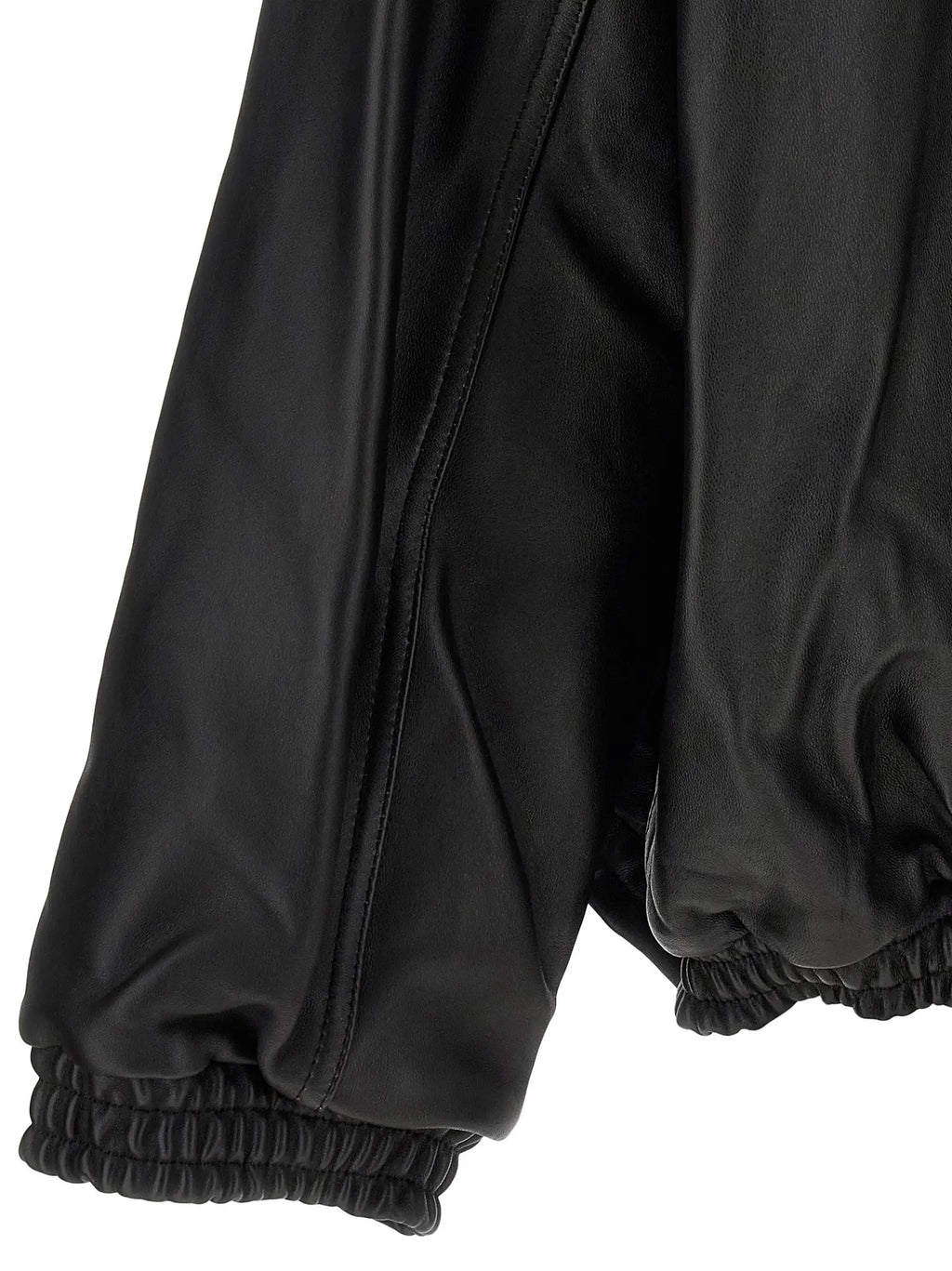 SSSTEIN SSSTEIN Black Lambskin Leather Jacket