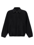 SSSTEIN SSSTEIN Black Wool Full-Length Jacket