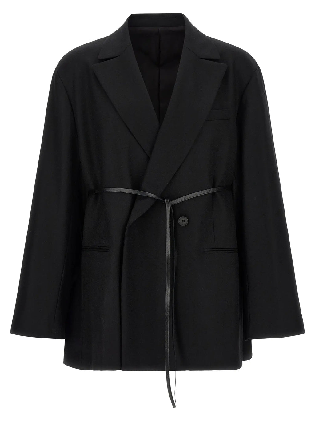 SSSTEIN SSSTEIN Black Wool Blazer