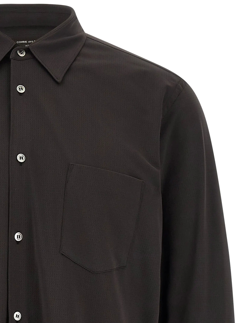 Comme Des Garçons Comme Des Garçons Bicolor Polyester Blouse