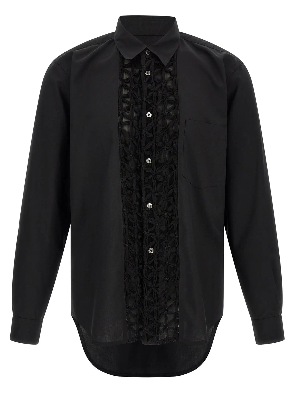 Comme Des Garçons Comme Des Garçons Black Polyester Blouse