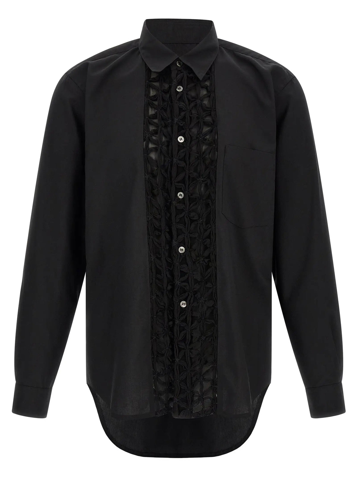 Comme Des Garçons Comme Des Garçons Black Polyester Blouse