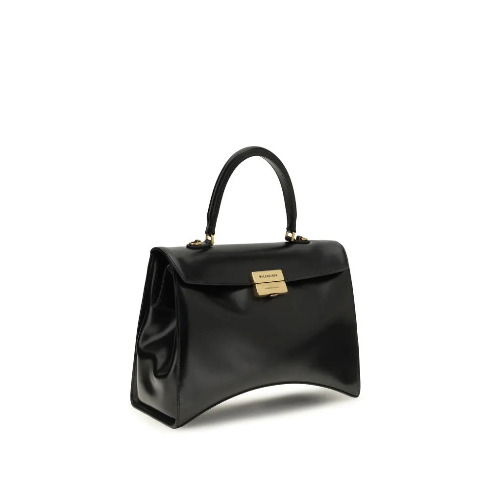 Balenciaga Balenciaga Black Calf Leather Bos Taurus Shoulder Bag