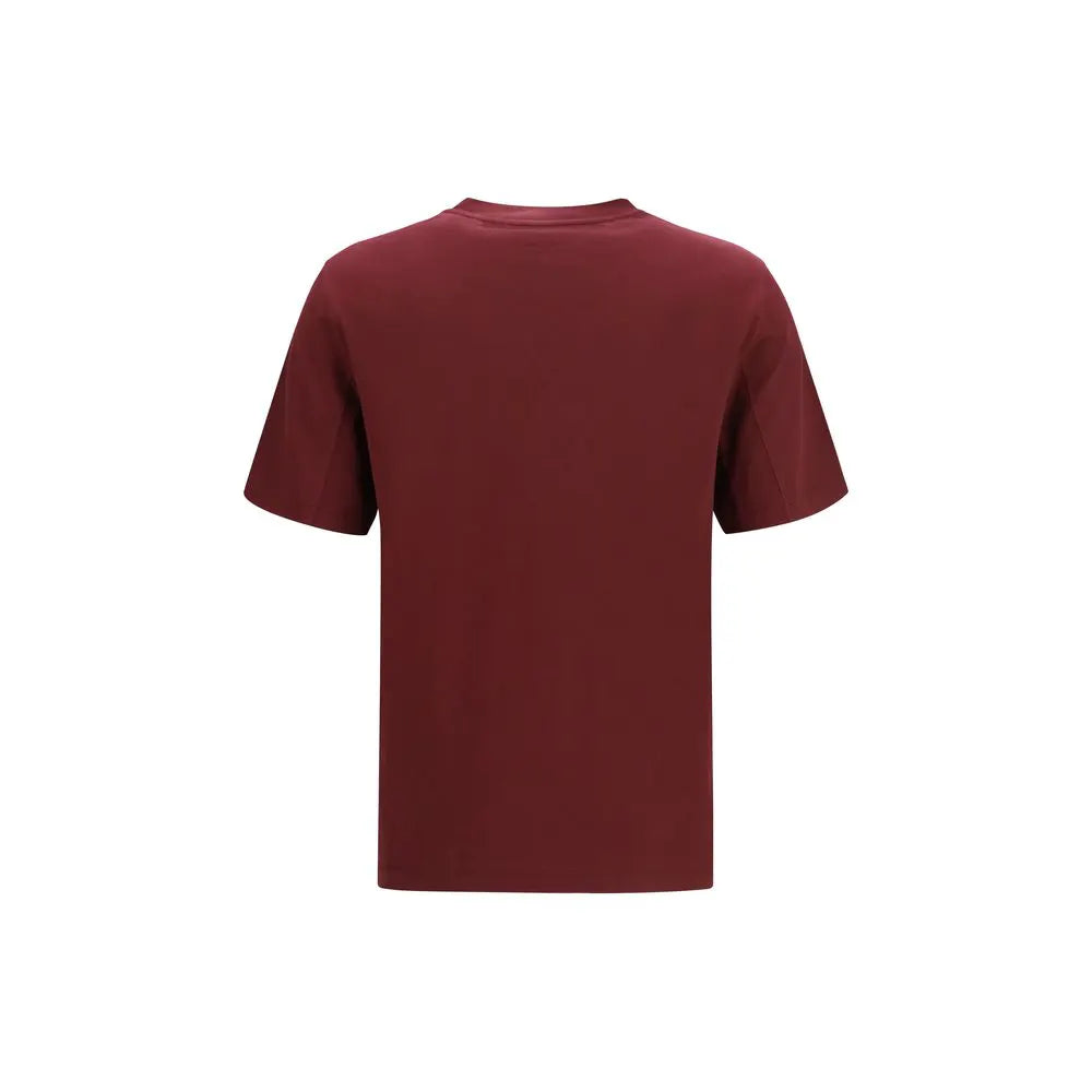 Brunello Cucinelli Brunello Cucinelli Bordeaux Cotton T-Shirt