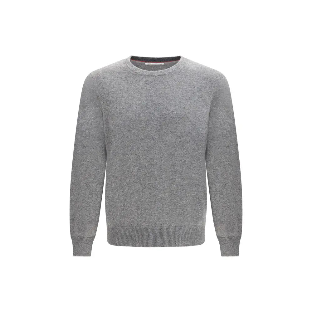 Brunello Cucinelli Brunello Cucinelli Gray Cashmere Sweater