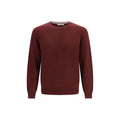 Brunello Cucinelli Brunello Cucinelli Bordeaux Cashmere Sweater