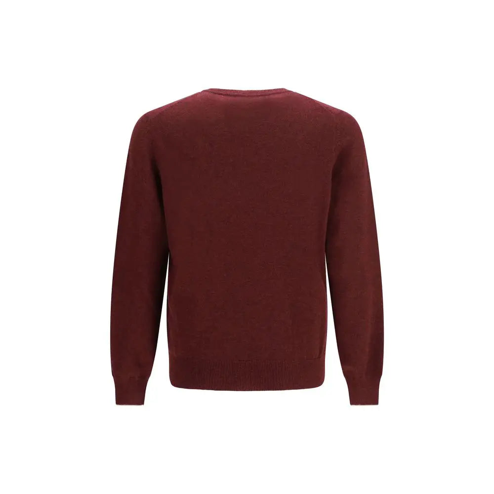 Brunello Cucinelli Brunello Cucinelli Bordeaux Cashmere Sweater