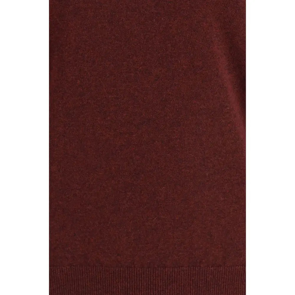 Brunello Cucinelli Brunello Cucinelli Bordeaux Cashmere Sweater