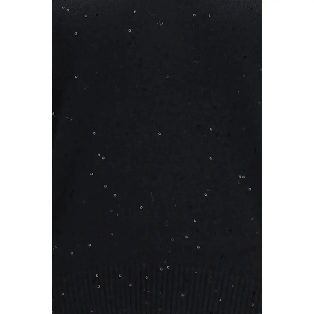 Brunello Cucinelli Brunello Cucinelli Black Cashmere Sweater