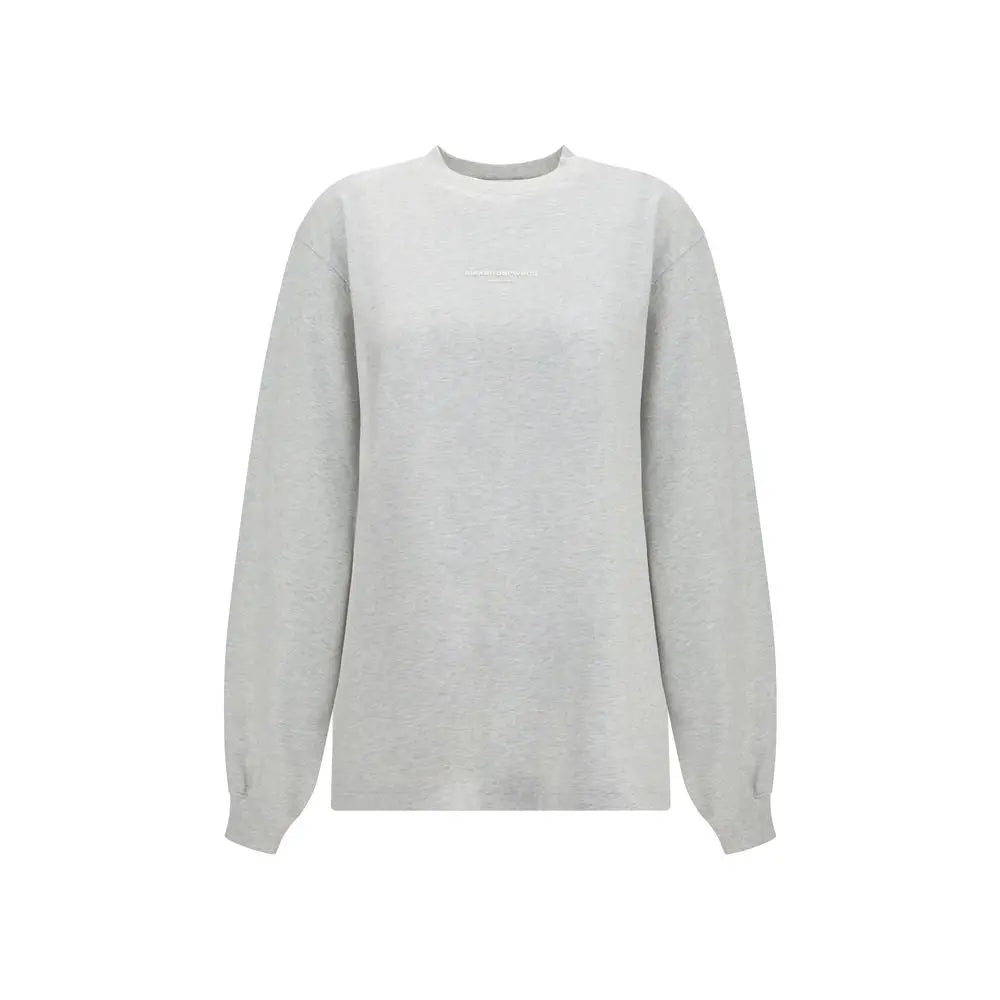 Alexander Wang Alexander Wang Gray Cotton Sportswear
