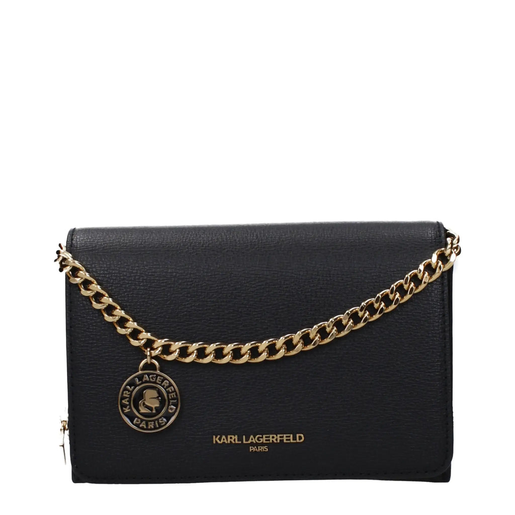 Karl Lagerfeld Karl Lagerfeld Black Polyethylene Handbag