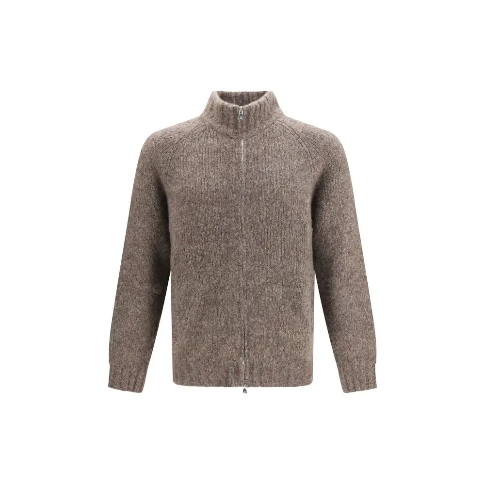 Brunello Cucinelli Brunello Cucinelli Beige Cashmere Cardigan