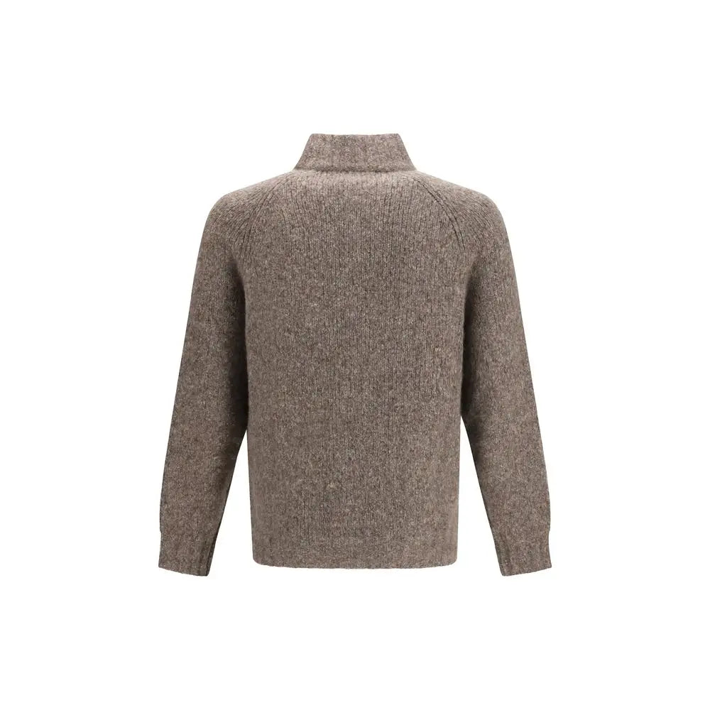 Brunello Cucinelli Brunello Cucinelli Beige Cashmere Cardigan